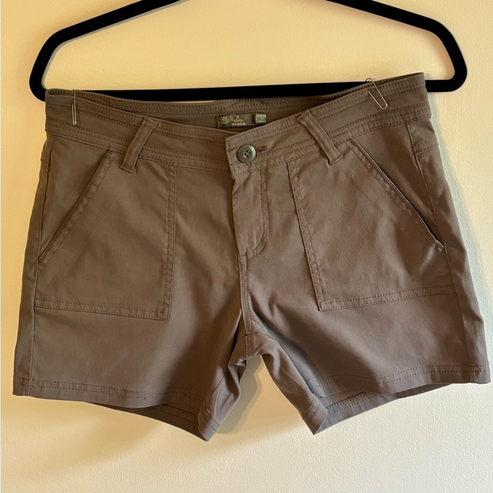 Prana Olivia Gray Shorts